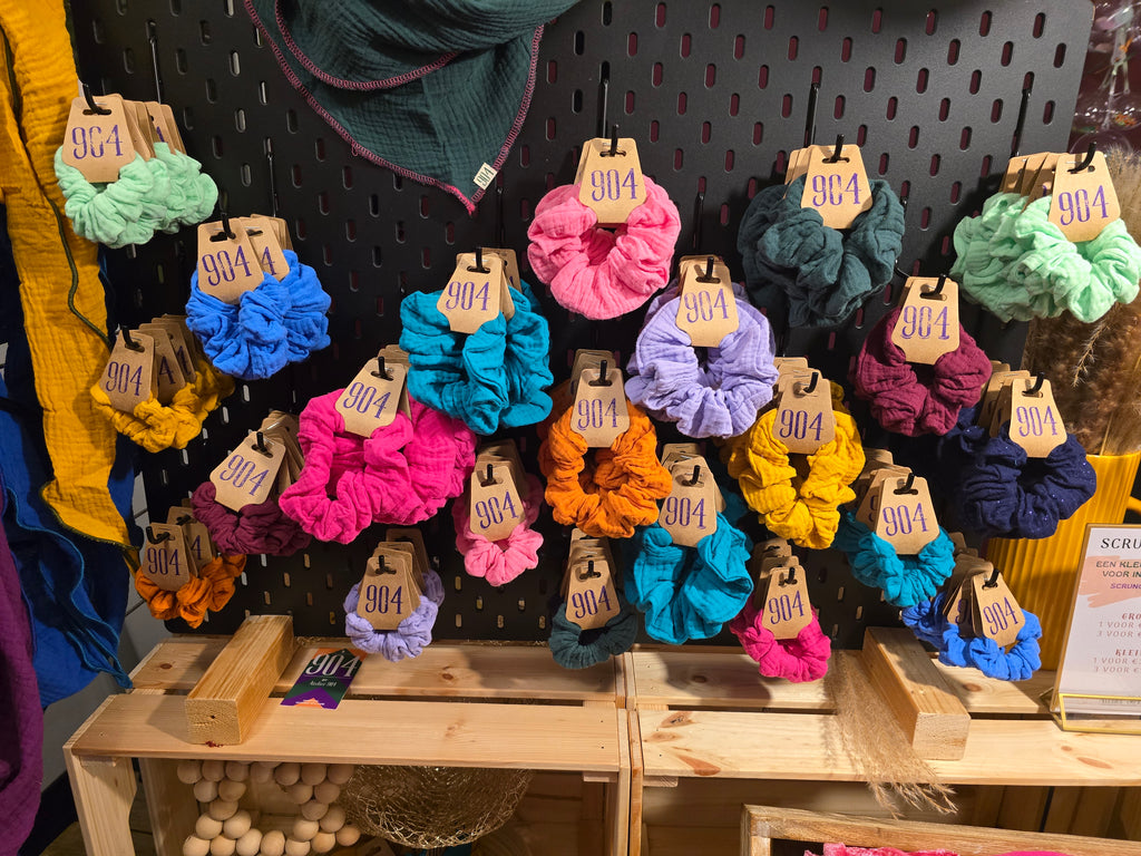 Scrunchie effen