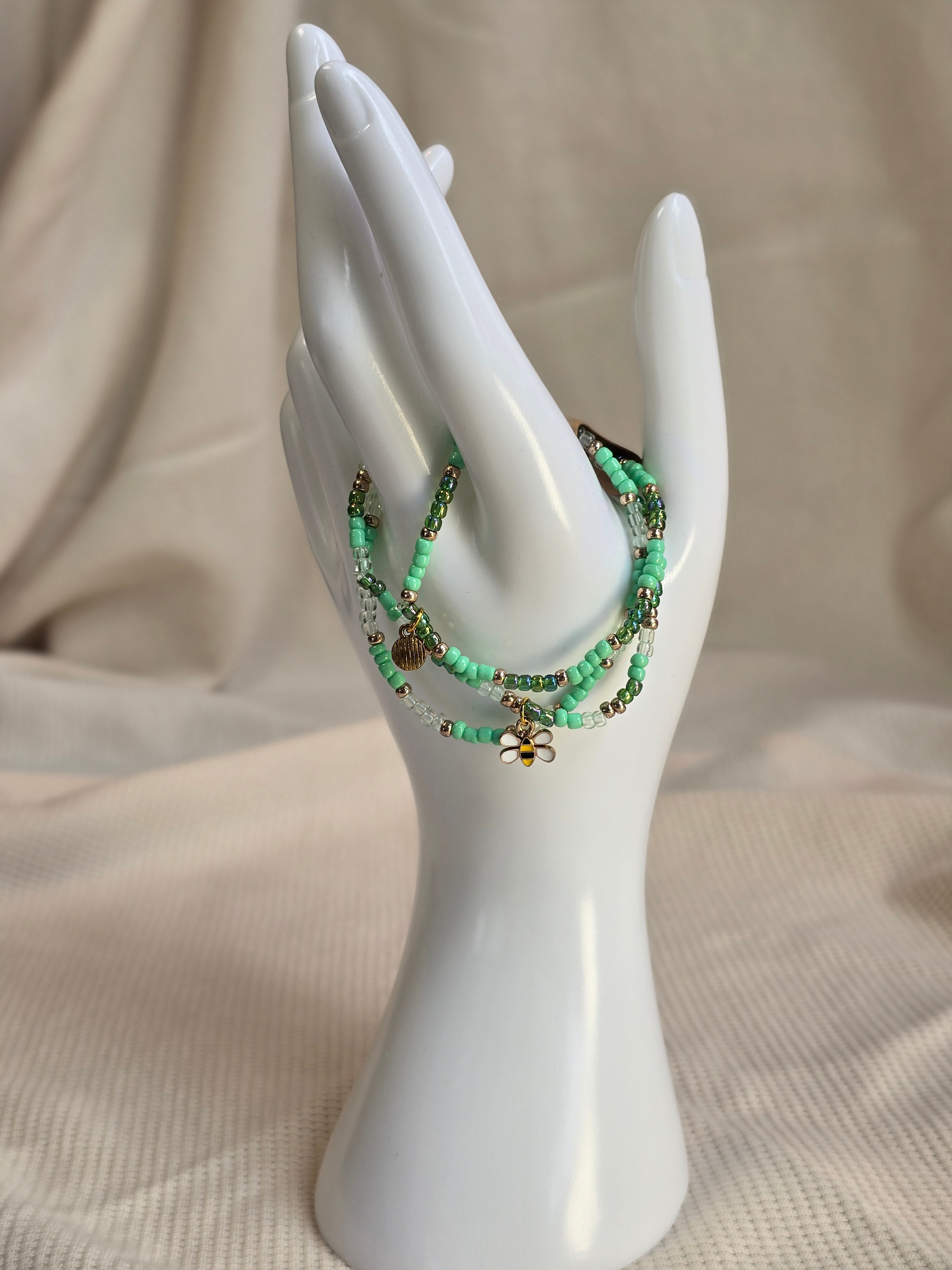 Groen & Mint, armbandjes