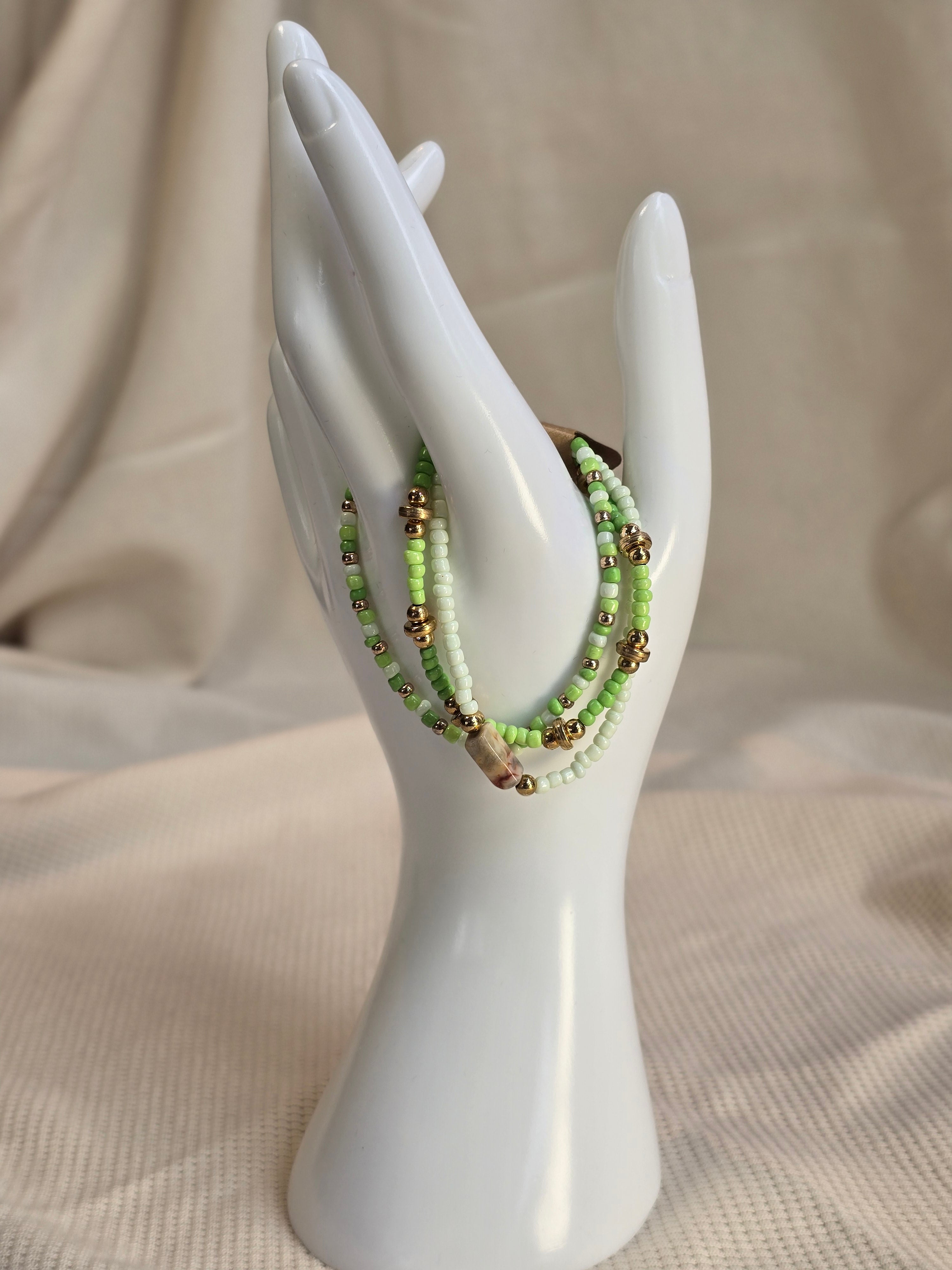 Groen & Mint, armbandjes