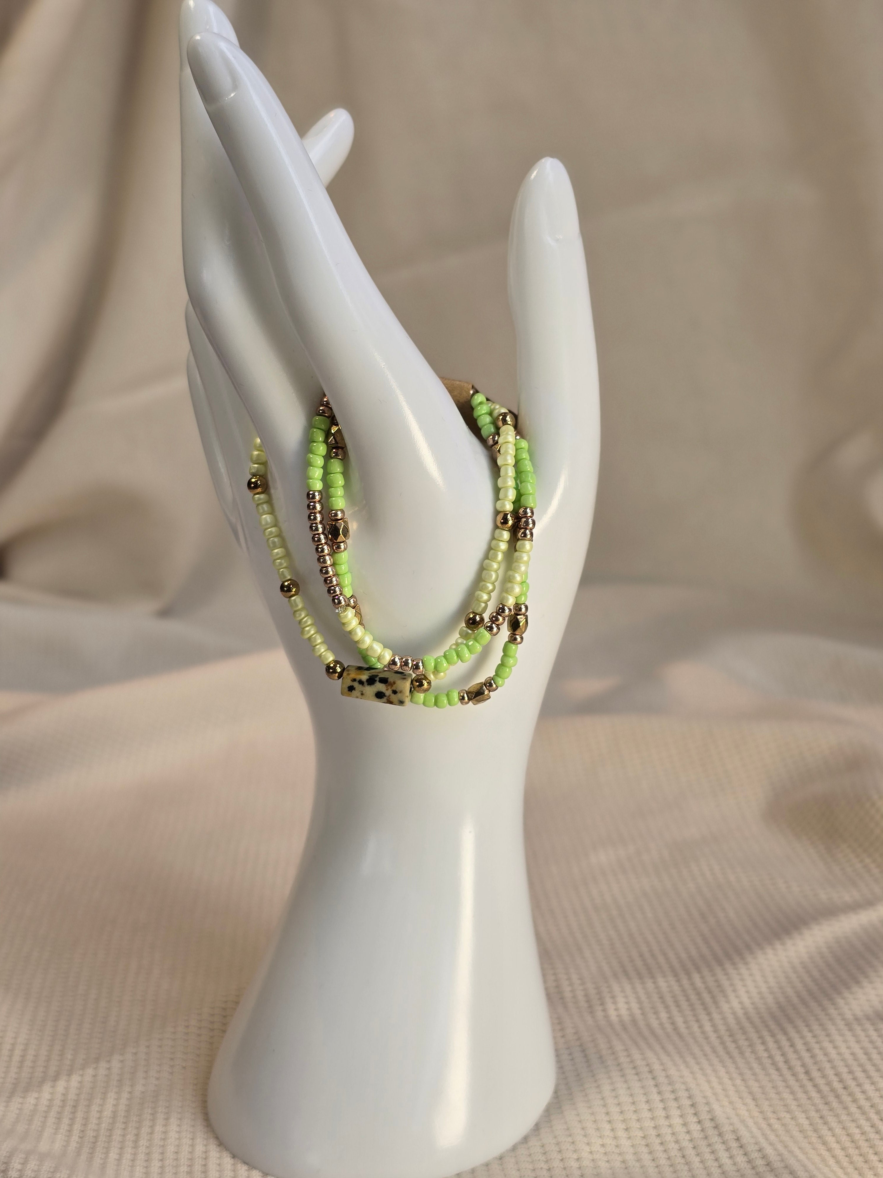 Groen & Mint, armbandjes