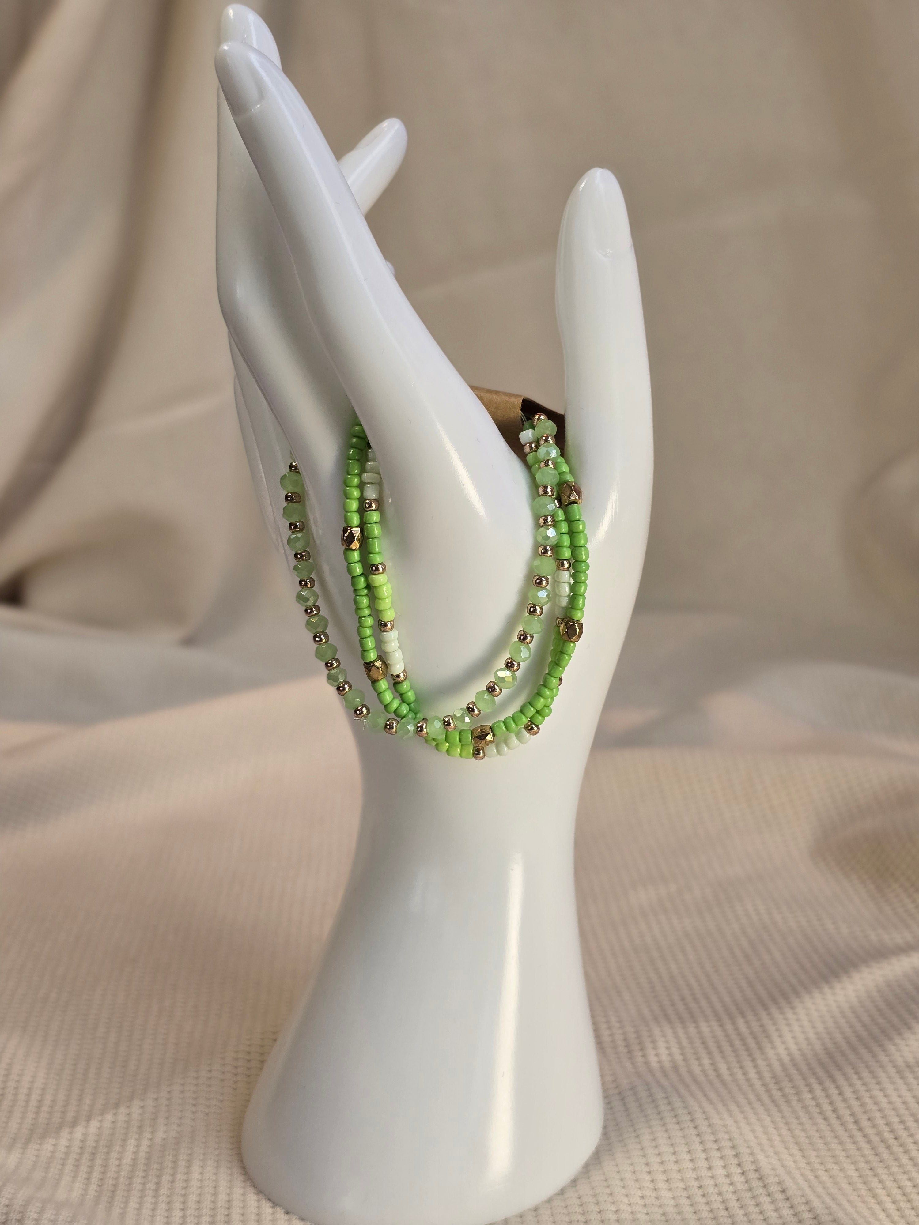 Groen & Mint, armbandjes