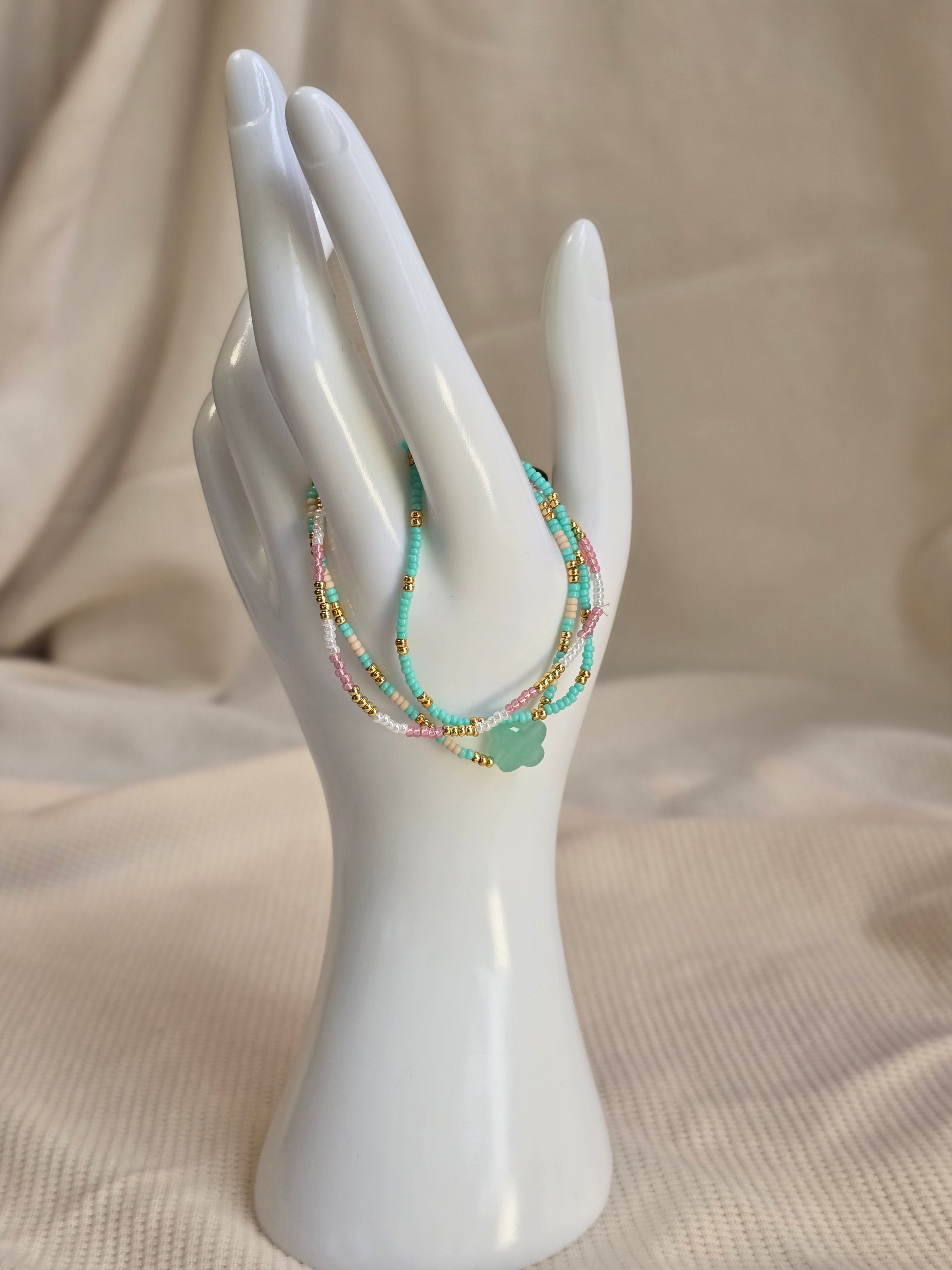 Aqua & Turquoise, armbandjes