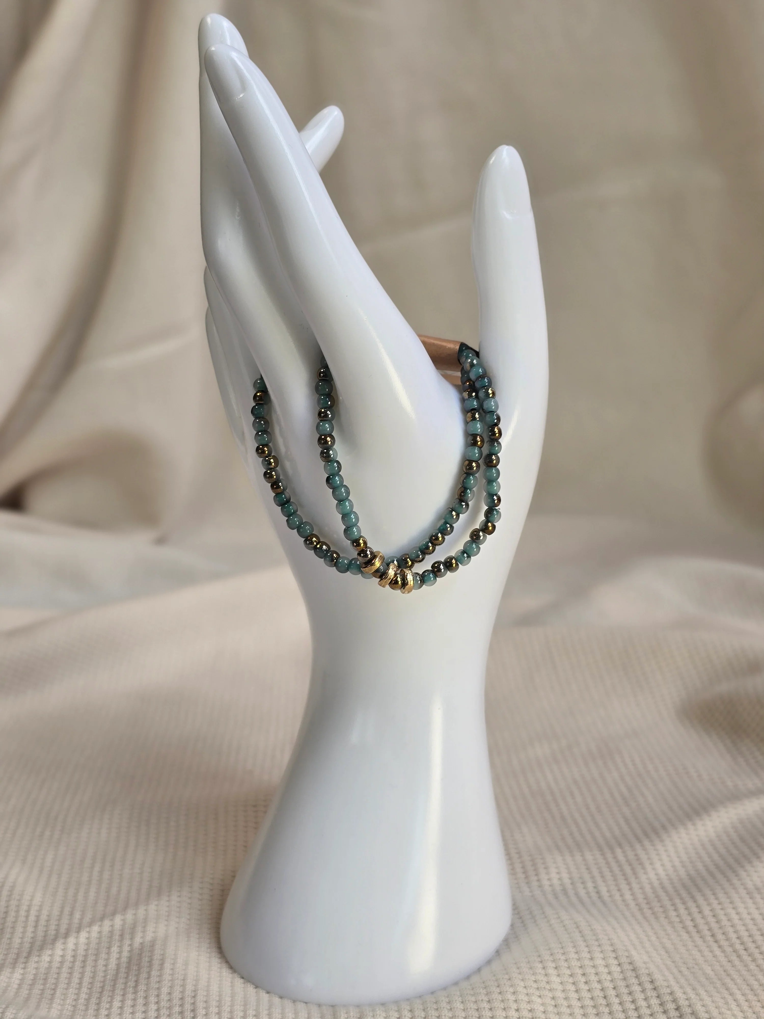 Aqua & Turquoise, armbandjes