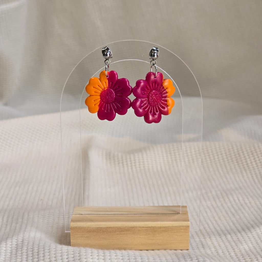 Flora drop, oorbellen