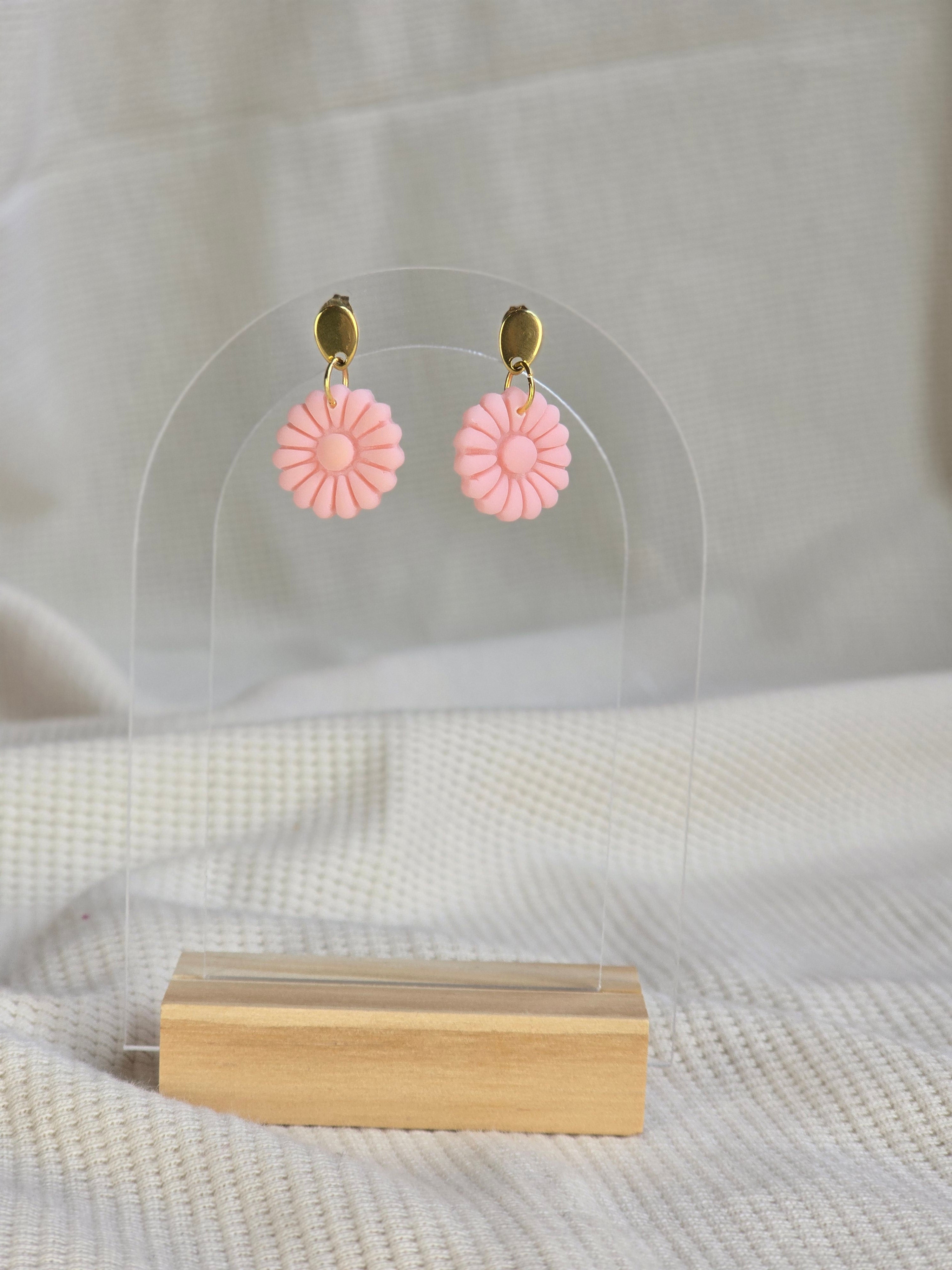 Daisy Drop, diverse kleuren oorbellen