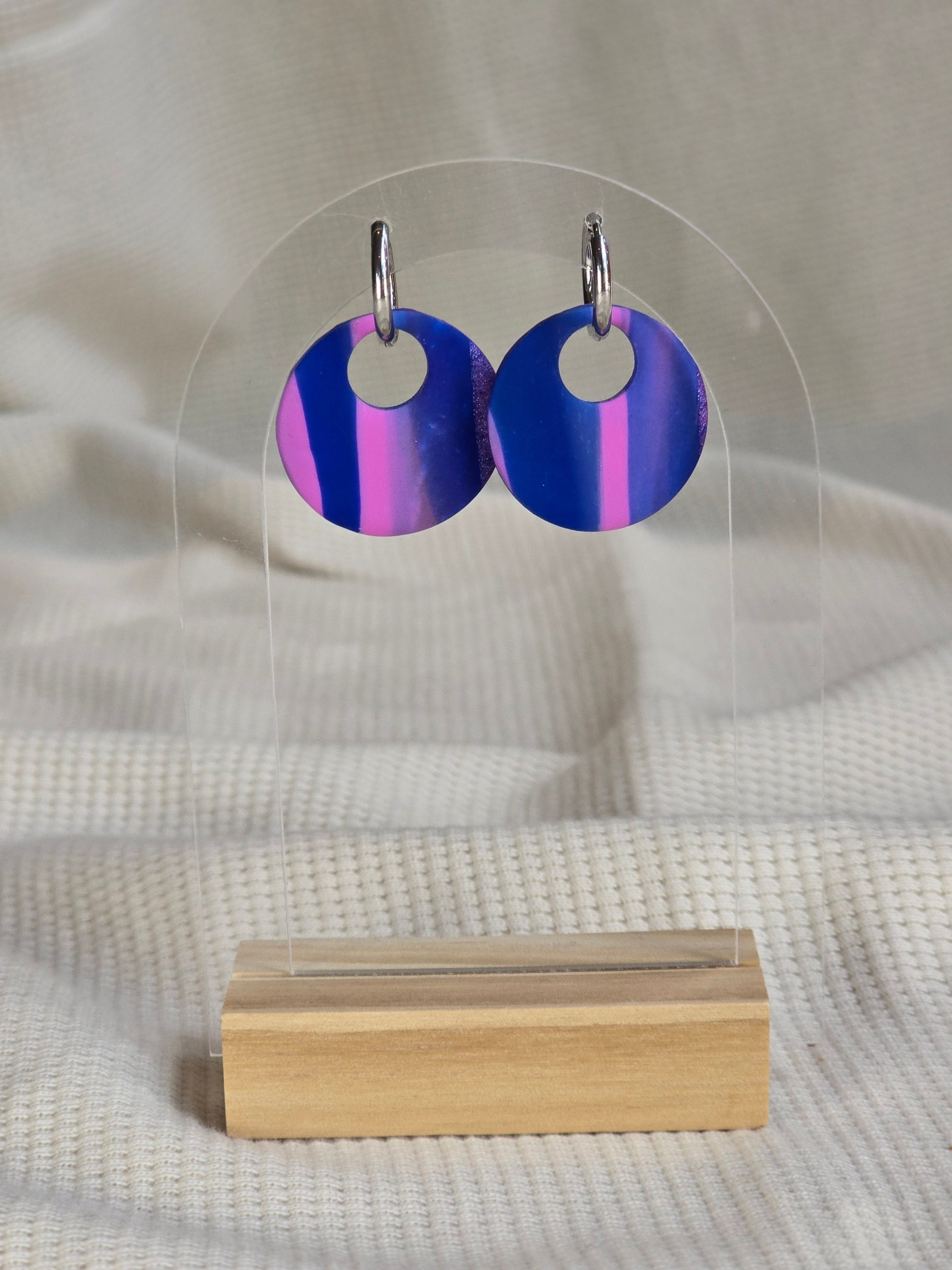 Halo, oorbellen in diverse kleuren