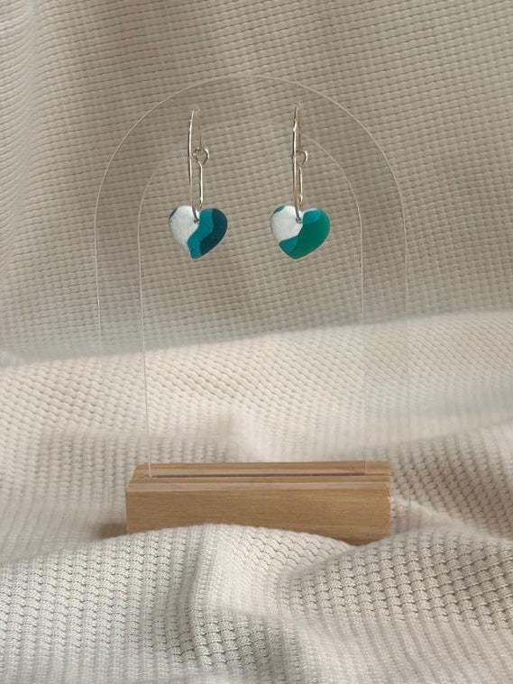Mini Heart Hoops, oorbellen