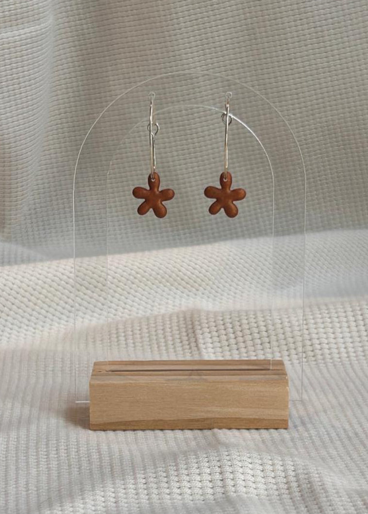 Mini Flower Hoops, oorbellen
