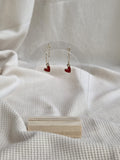 Charm Hoops RVS, goudtint
