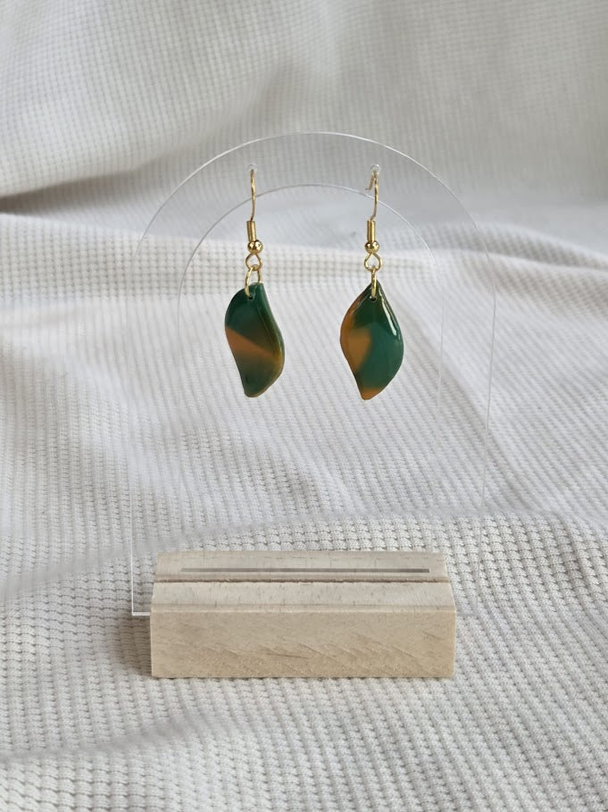 Leaf Dangle, oorbellen in diverse kleuren