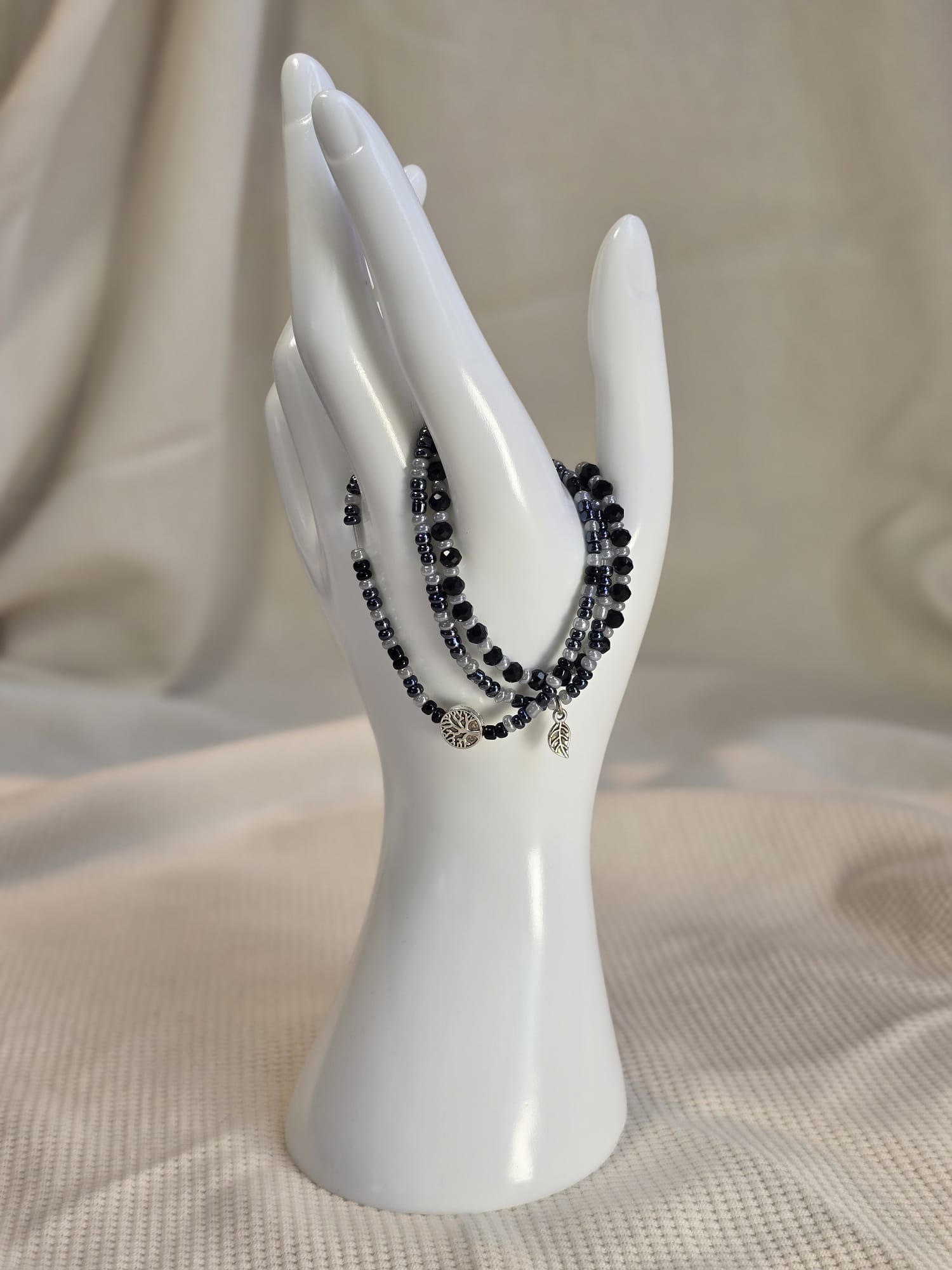 Zwart & Grijs, armbandjes