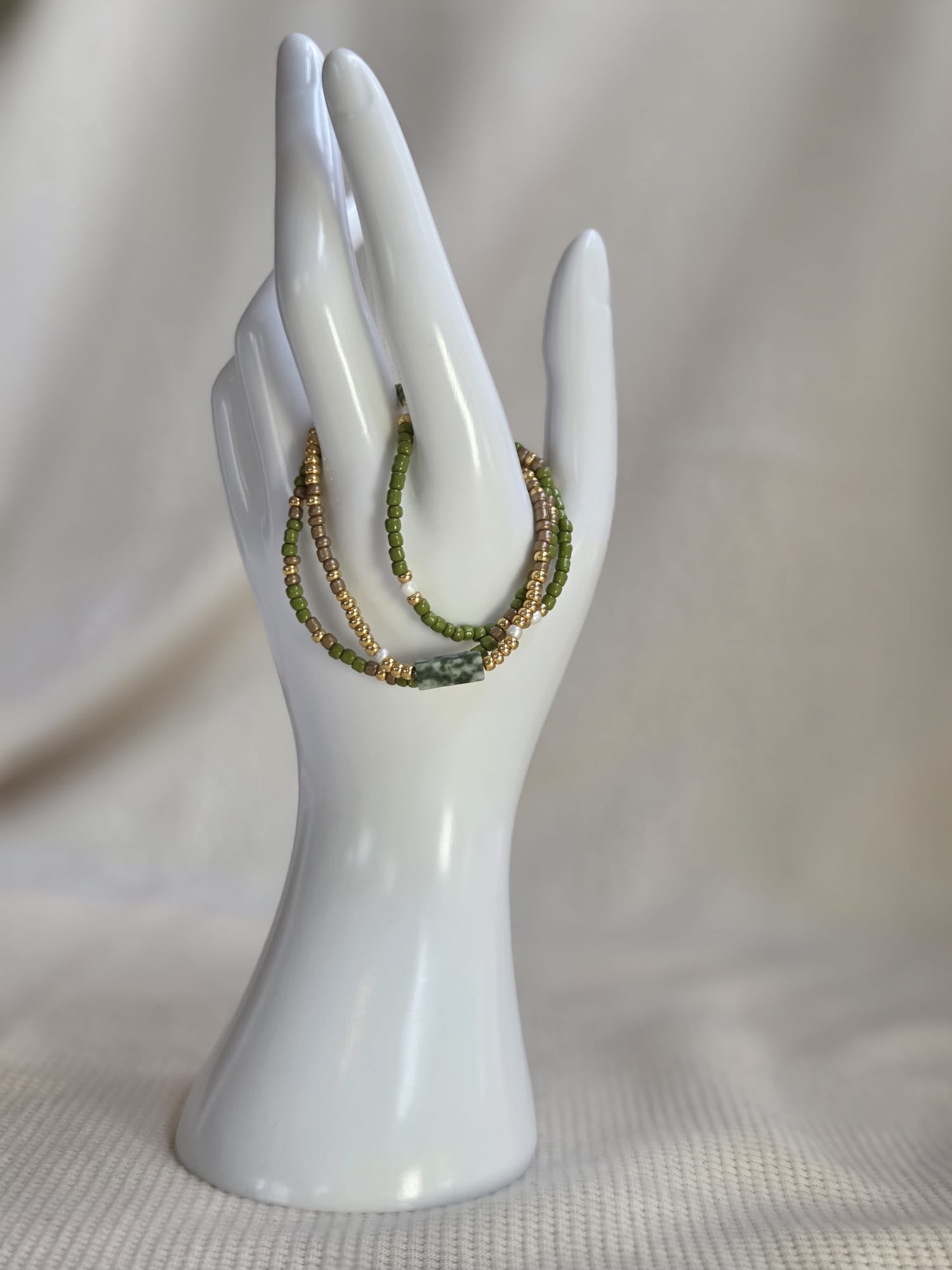 Groen & Mint, armbandjes