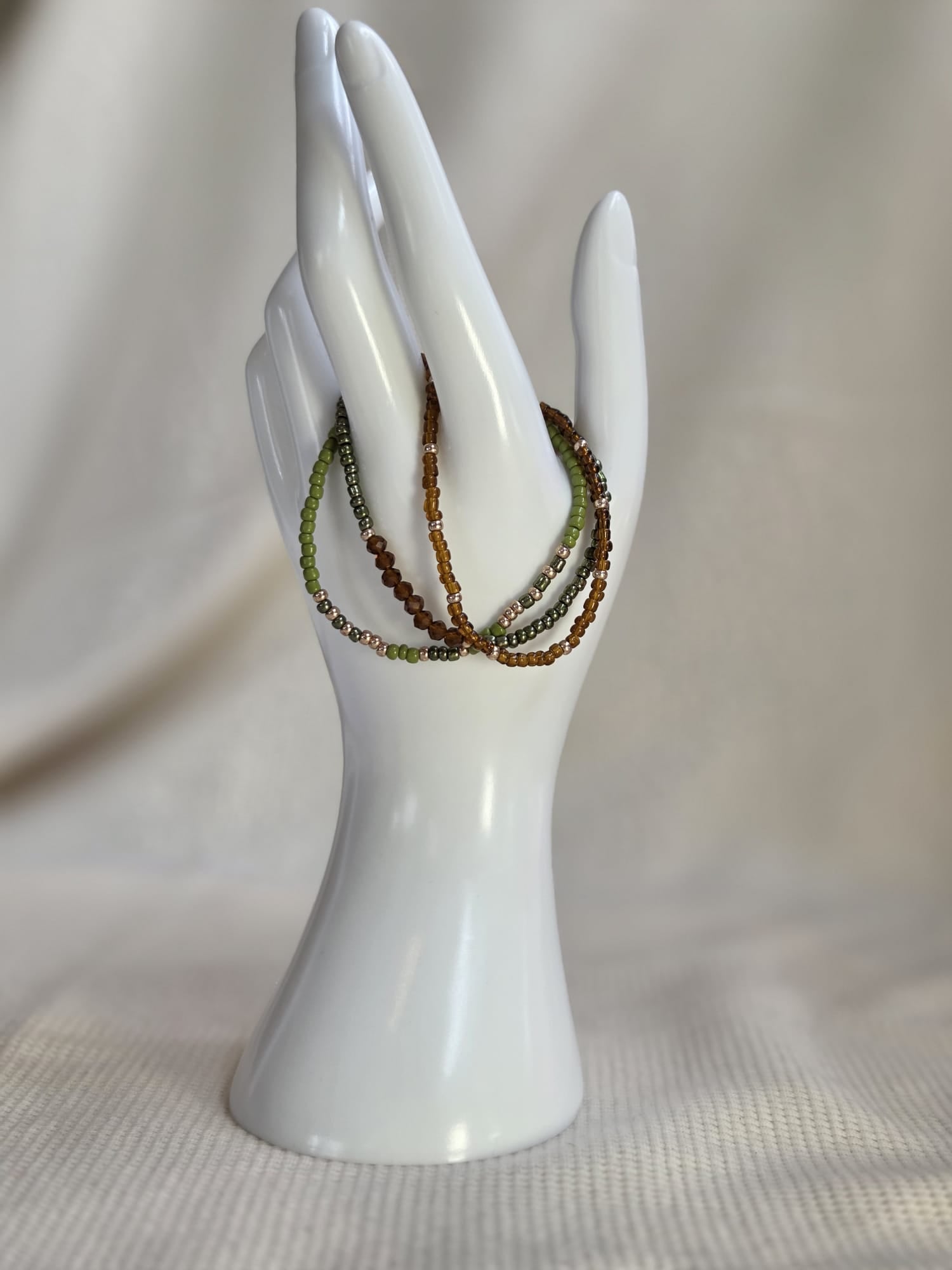 Groen & Mint, armbandjes