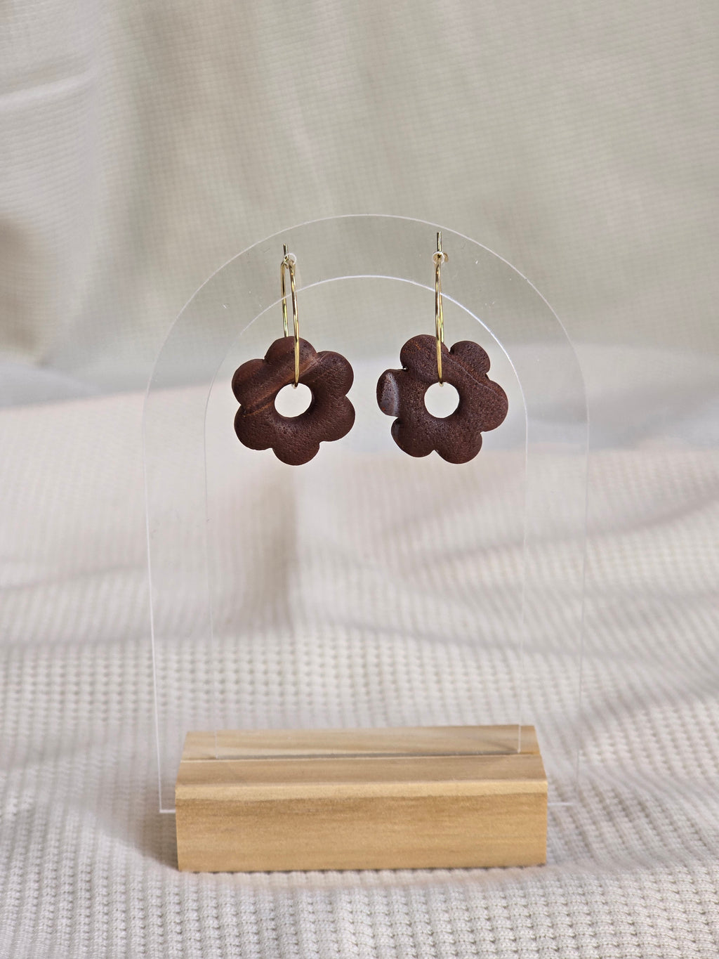 Flower Hoops, oorbellen in diverse kleuren