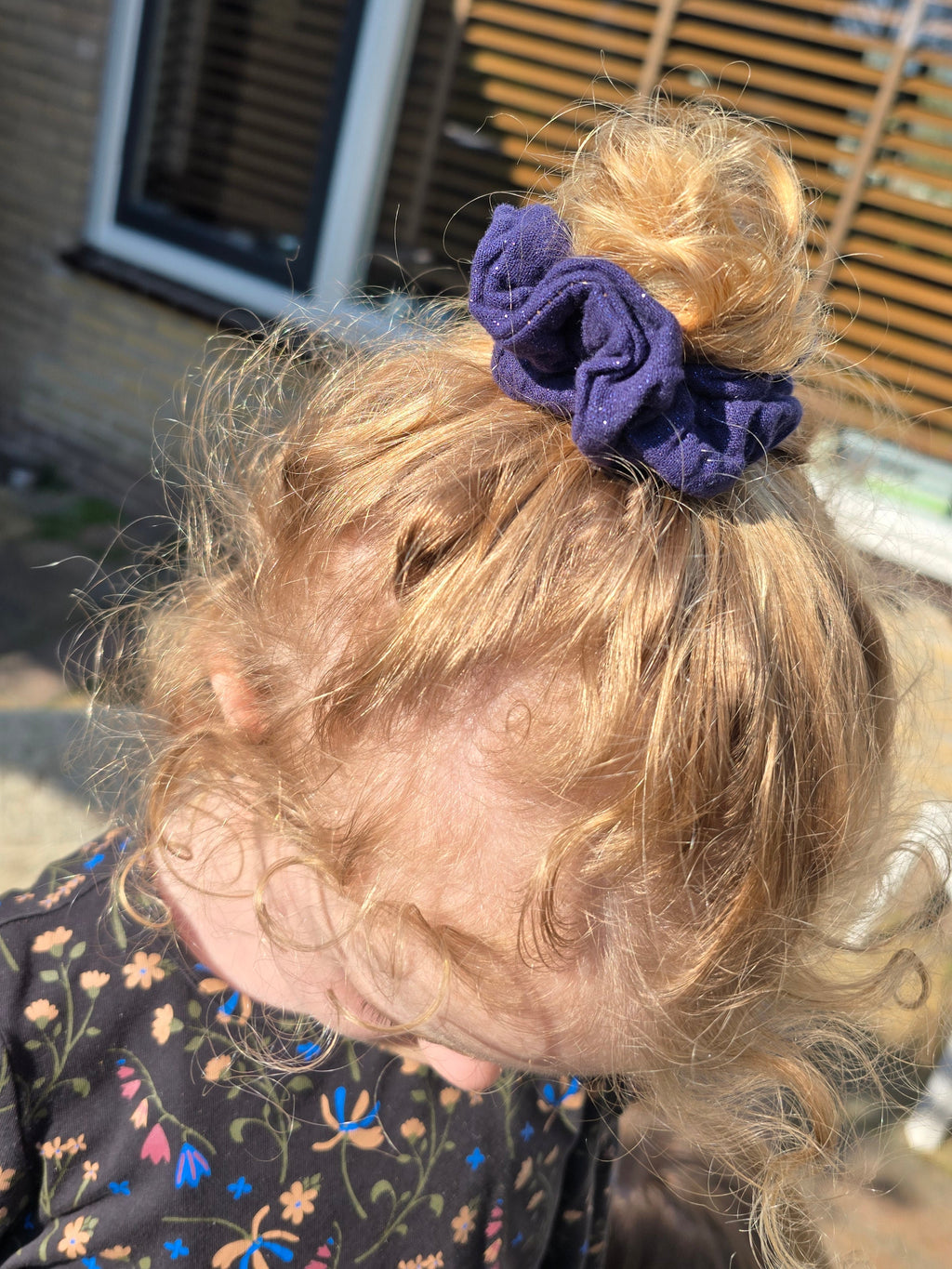 Scrunchie effen
