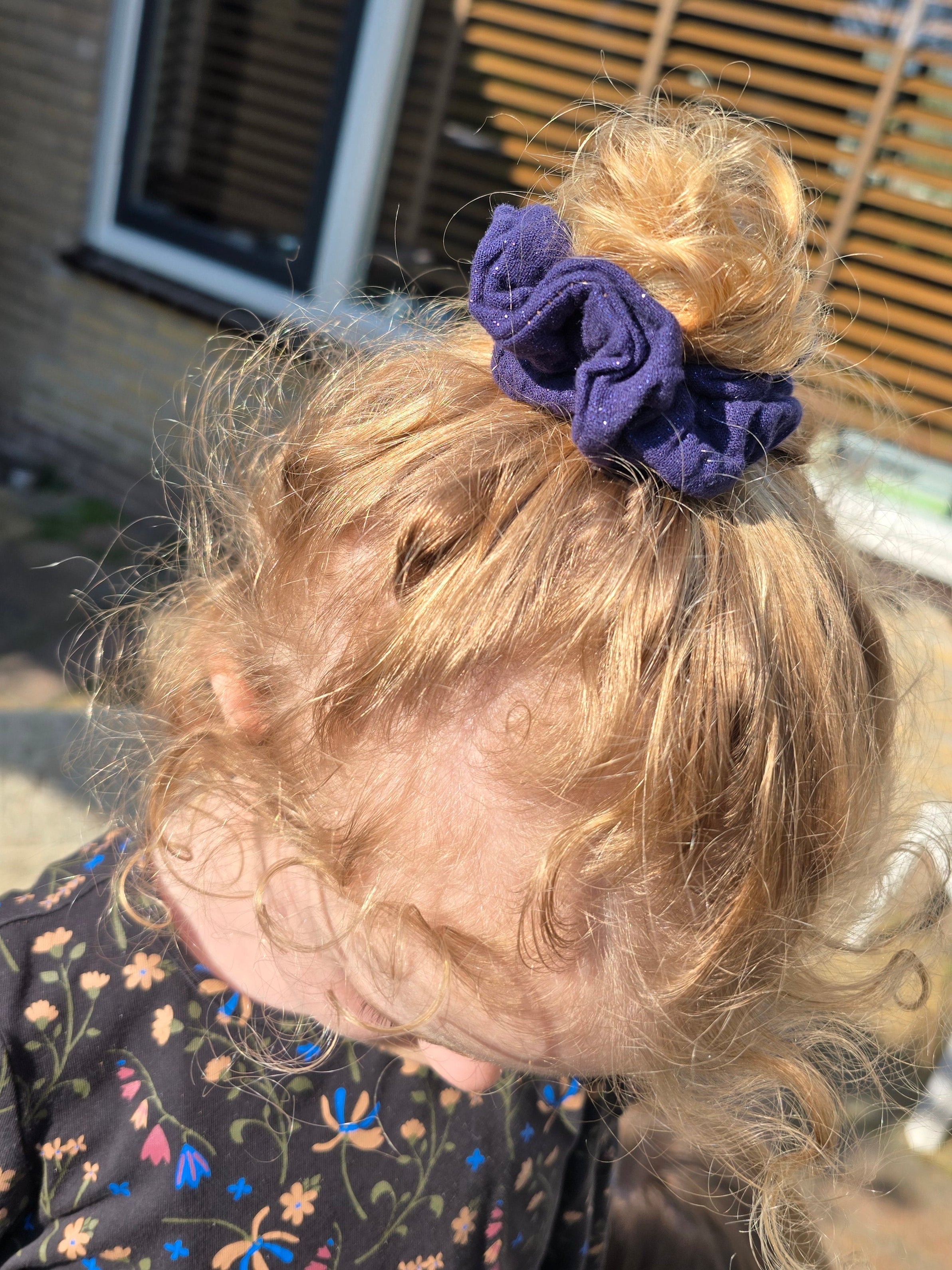 Scrunchie effen