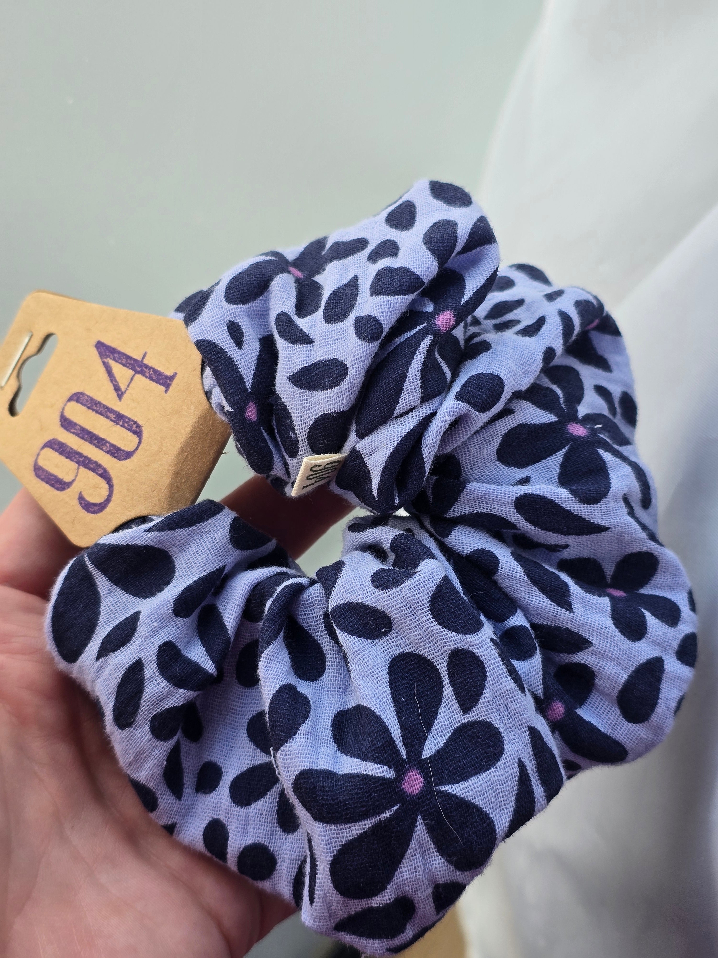 Scrunchies met print, verschillende printjes