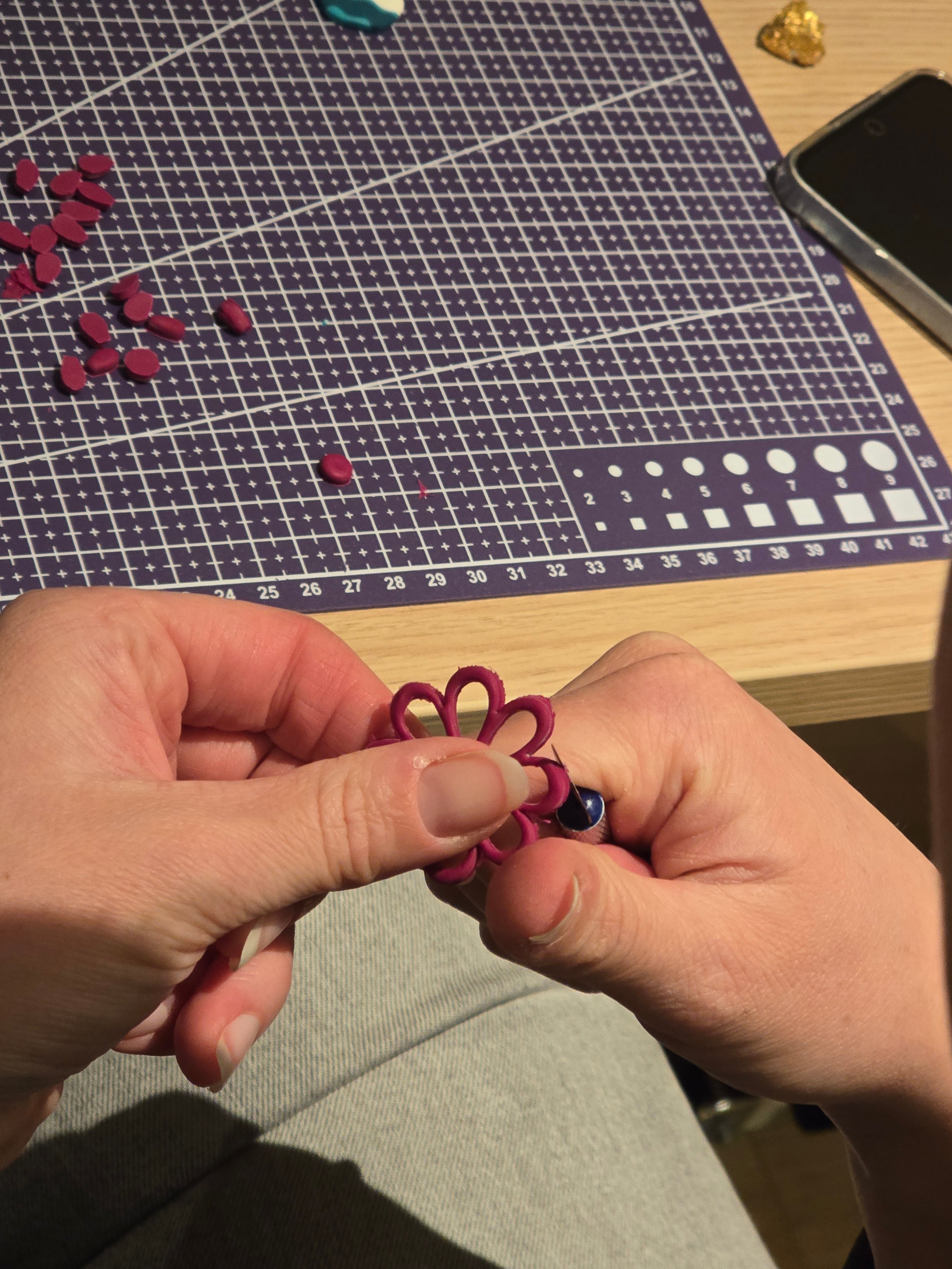Workshop Polymeerklei Oorbellen maken, woensdag 17 juni