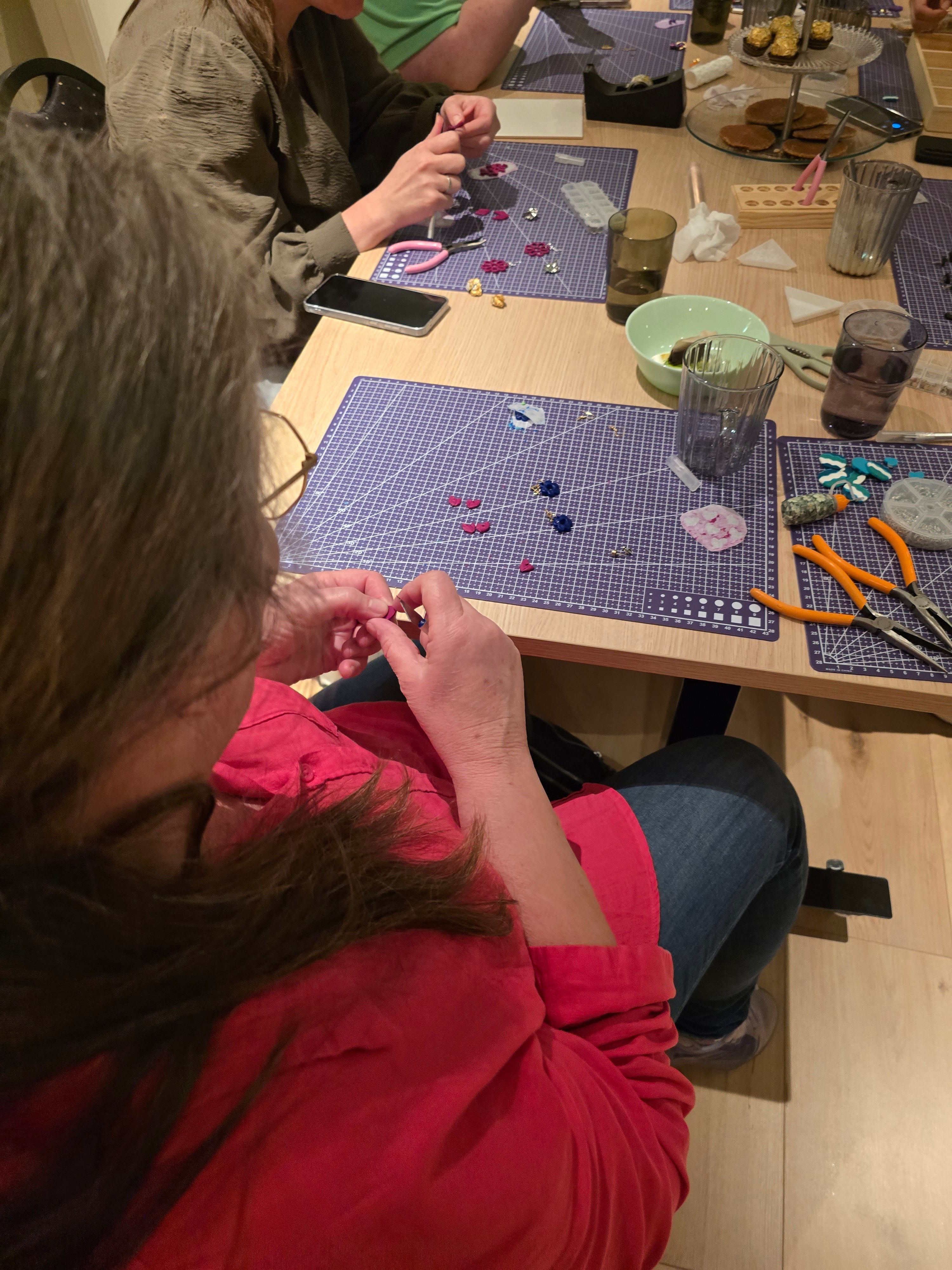 Workshop Polymeerklei Oorbellen maken, zaterdag 18 juli
