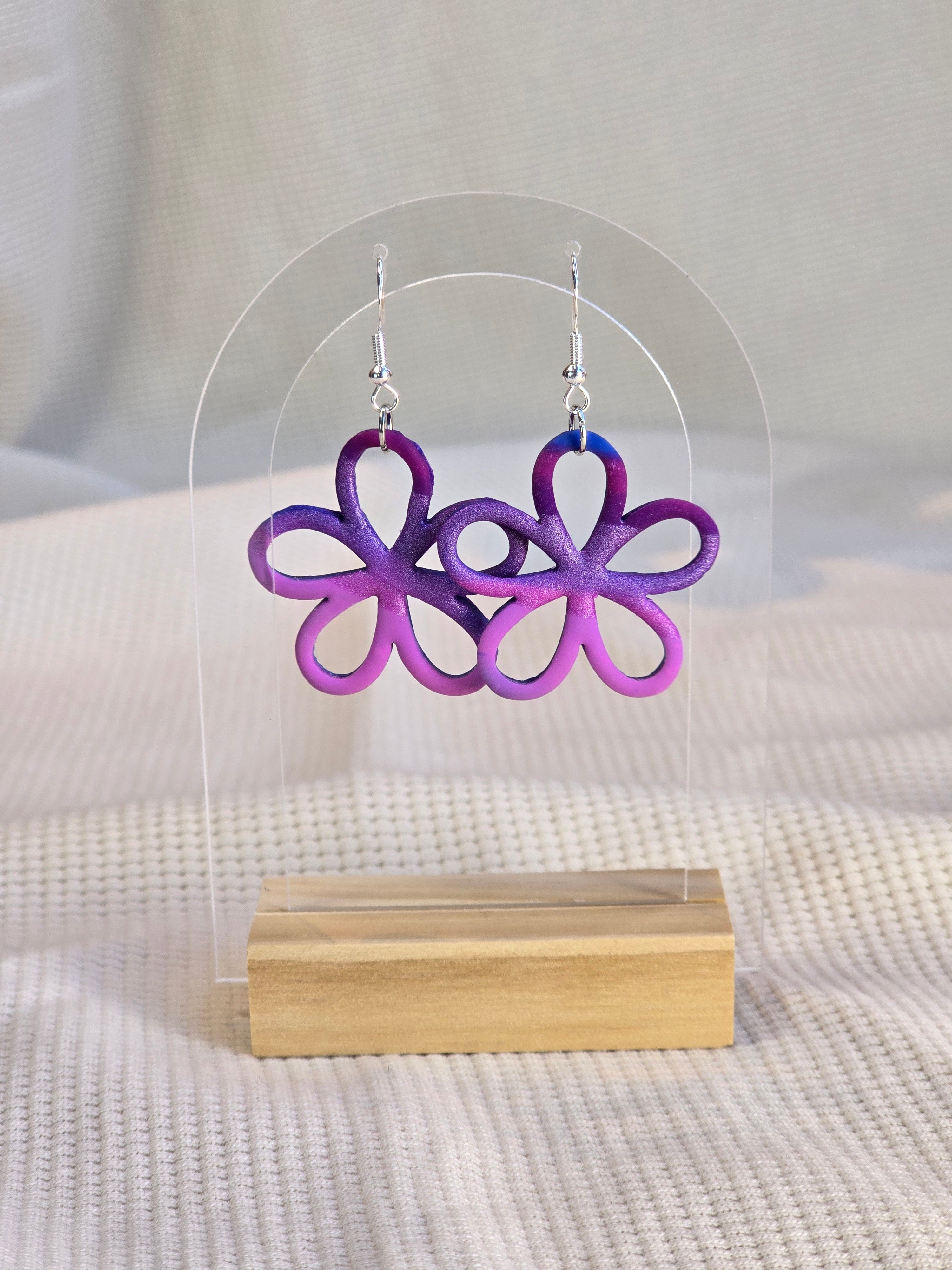 Bloom oorbellen in diverse kleuren