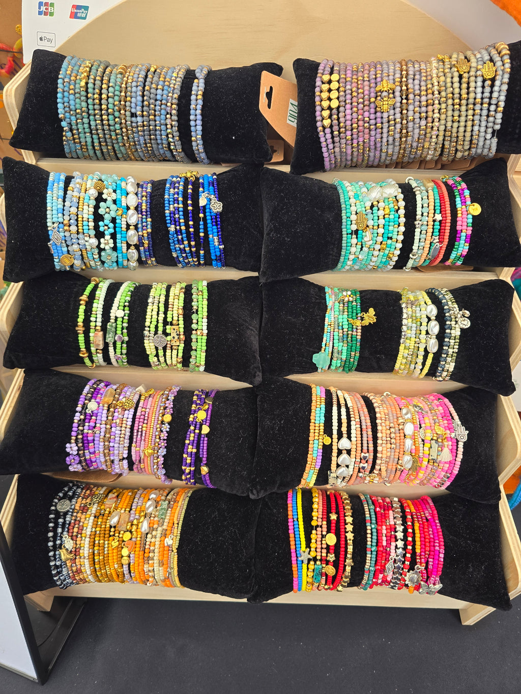 Aqua & Turquoise, armbandjes
