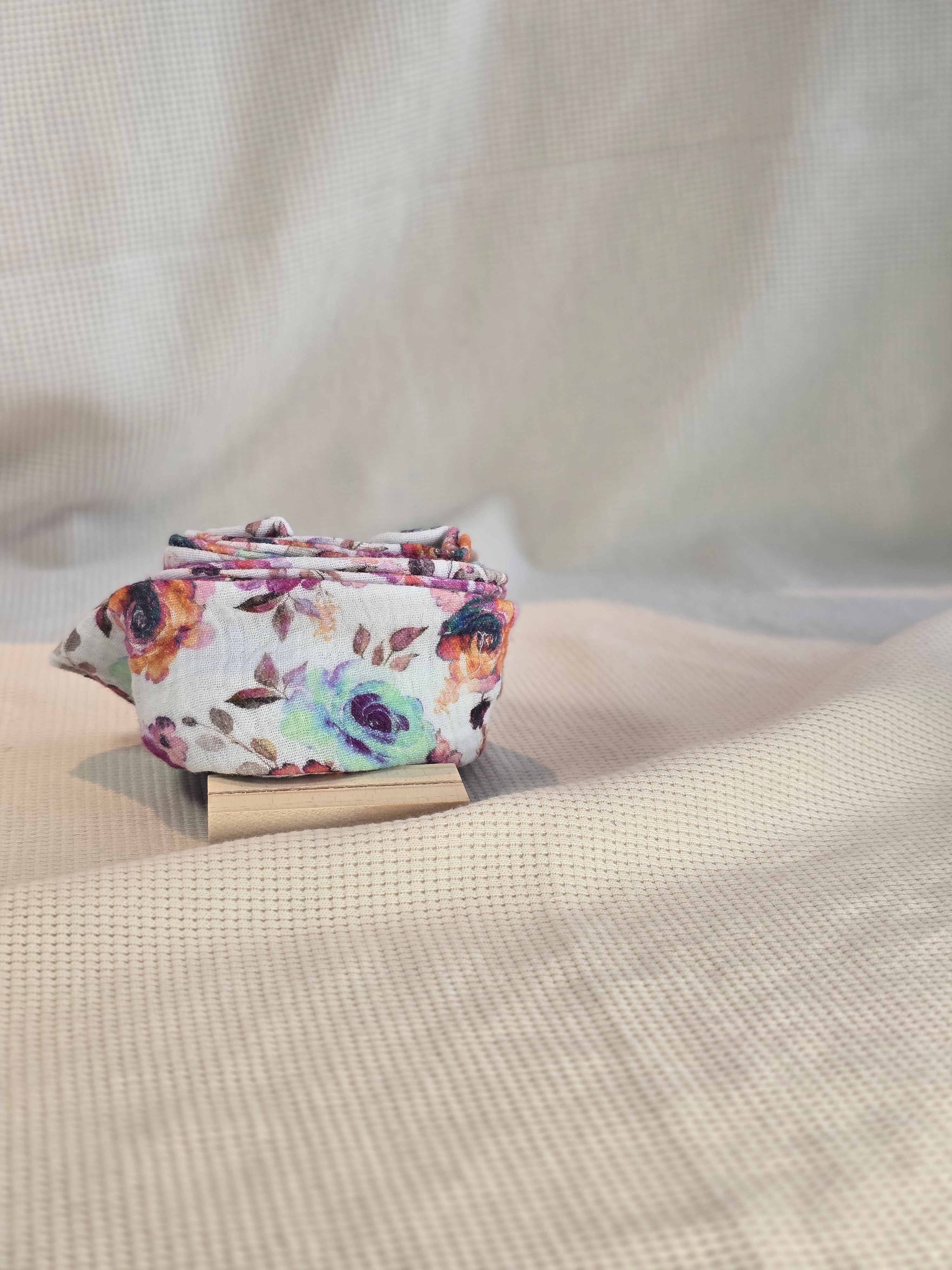 Haarband print, double gauze