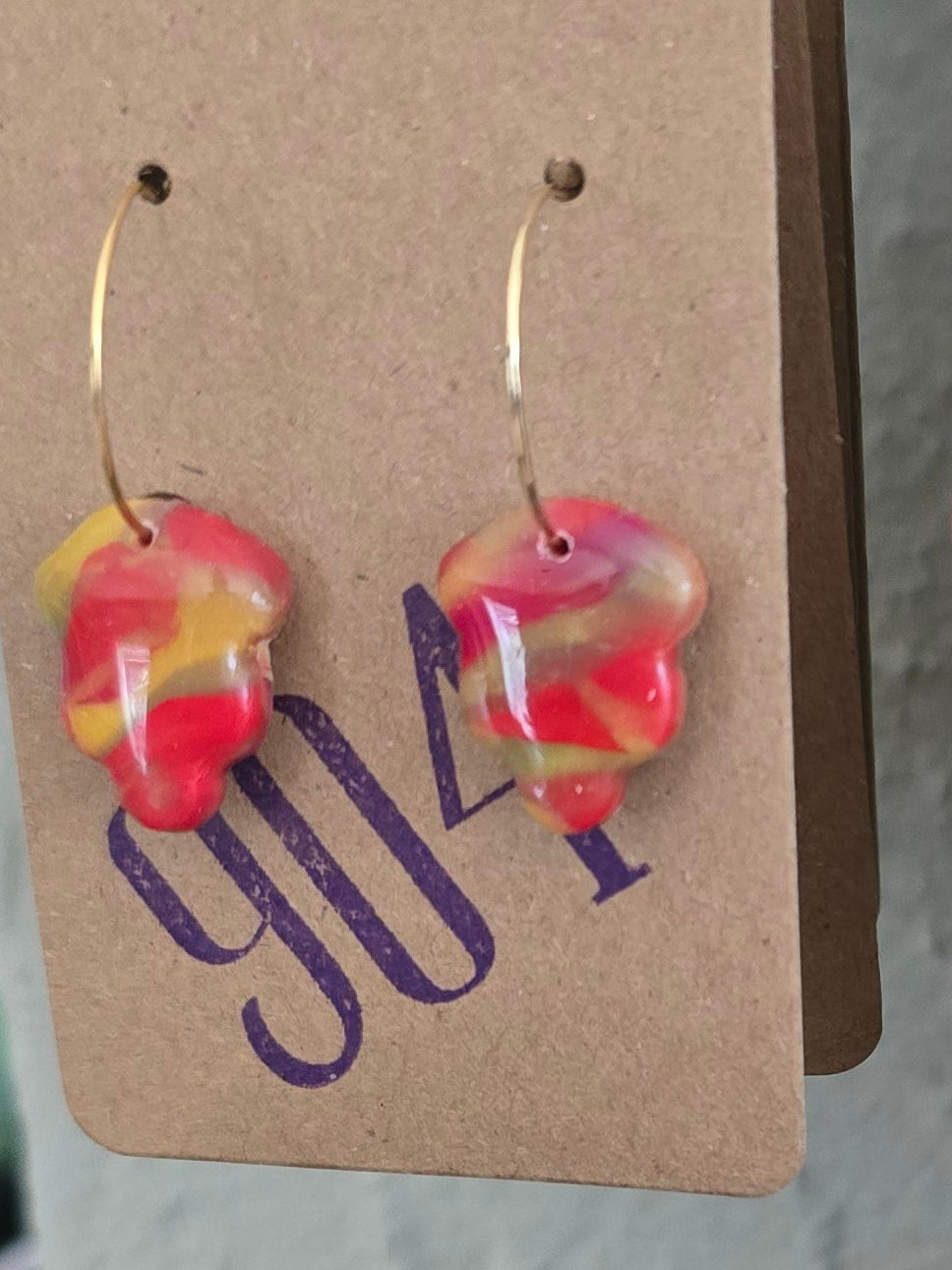 Swirl hangers klein, oorbellen