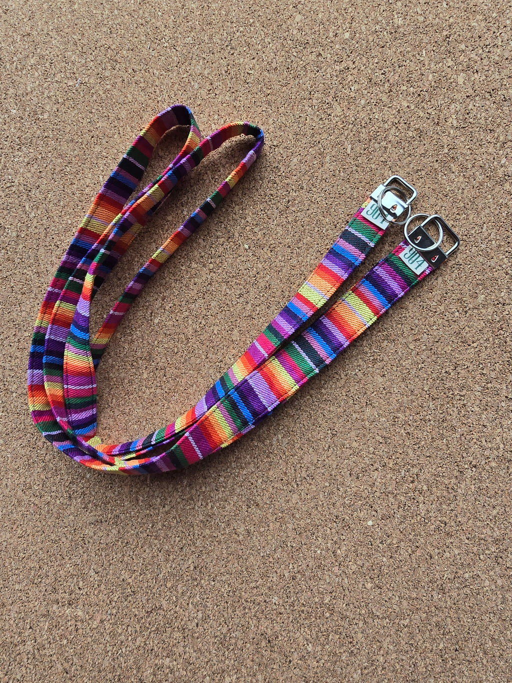 Regenboog telefoonkoord, -keycord en -sleutelhangers, verschillende opties