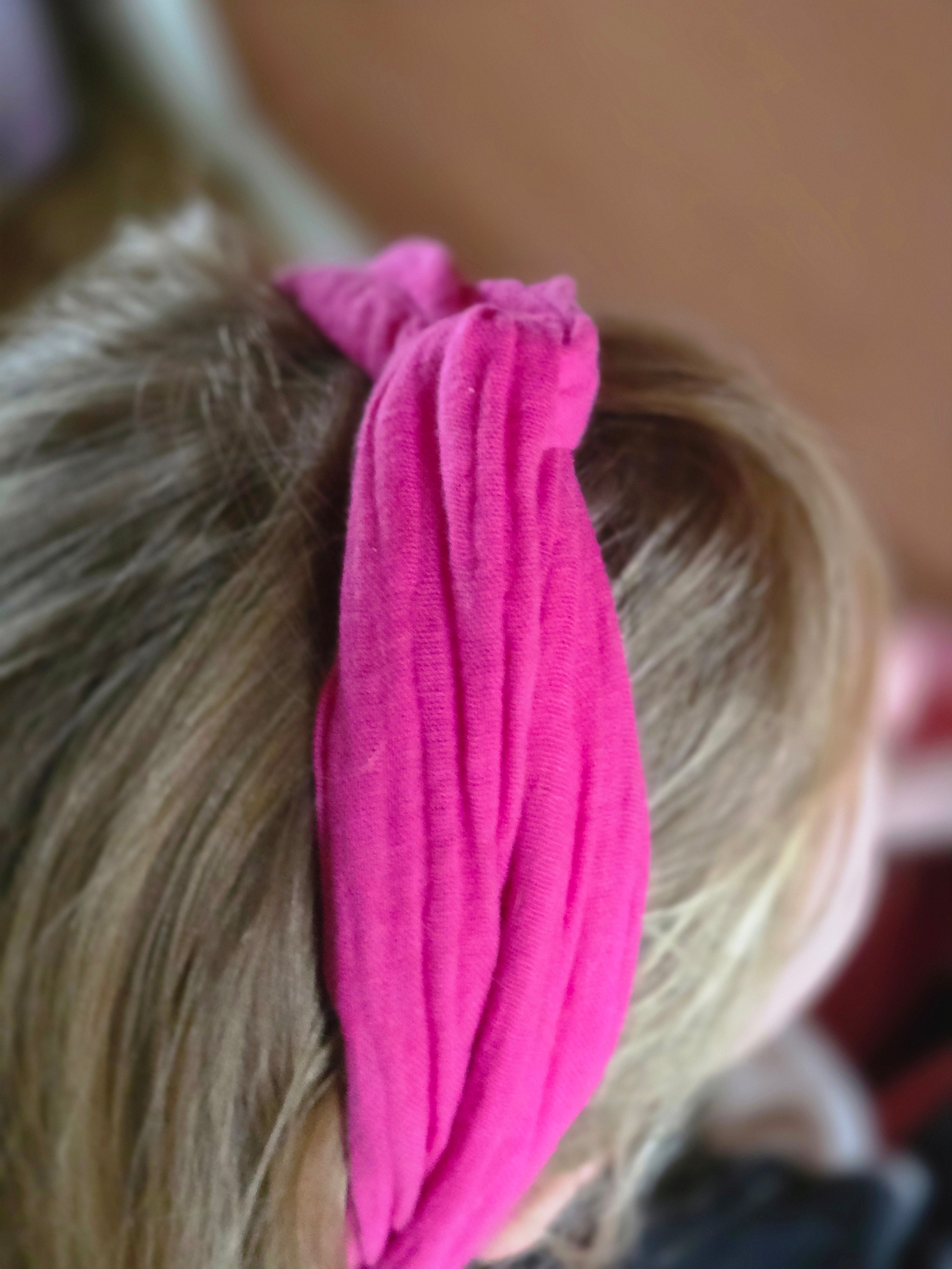 Haarband double gauze, effen