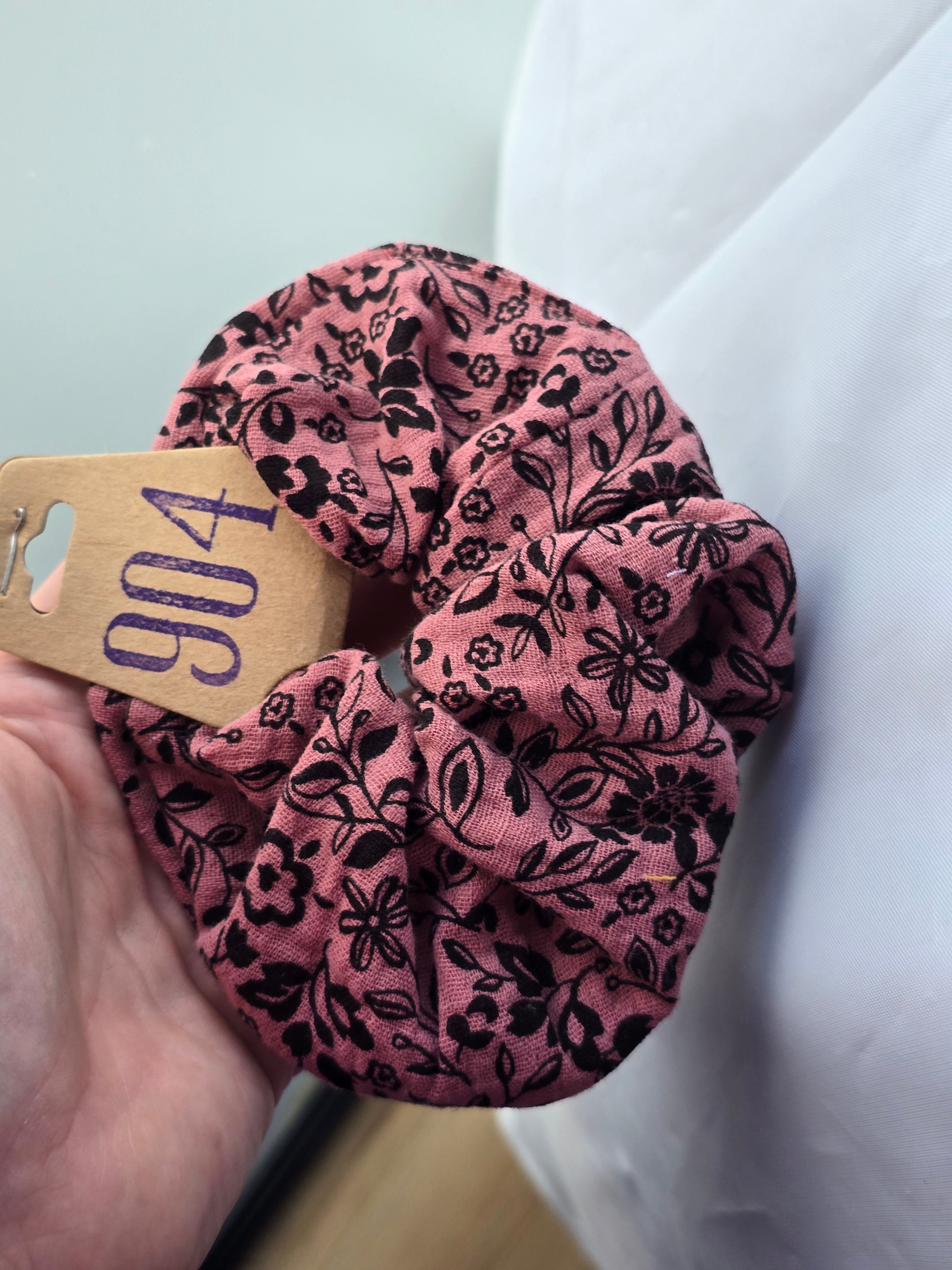 Scrunchies met print, verschillende printjes