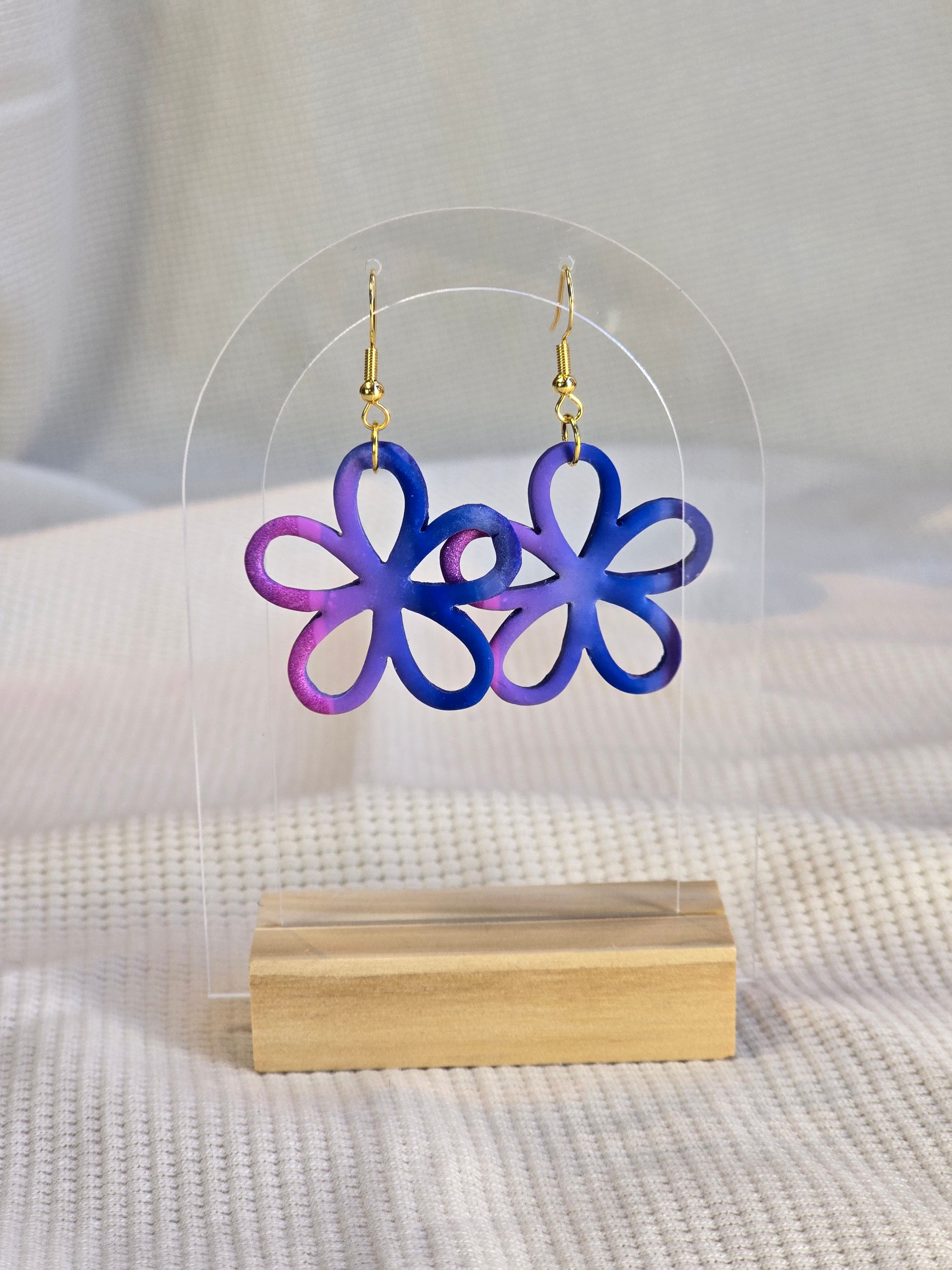 Bloom oorbellen in diverse kleuren