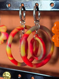 Swirl ringen groot, oorbellen