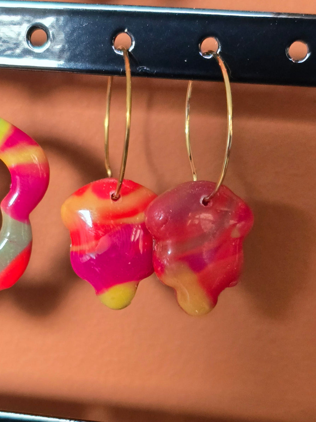 Swirl hangers klein, oorbellen