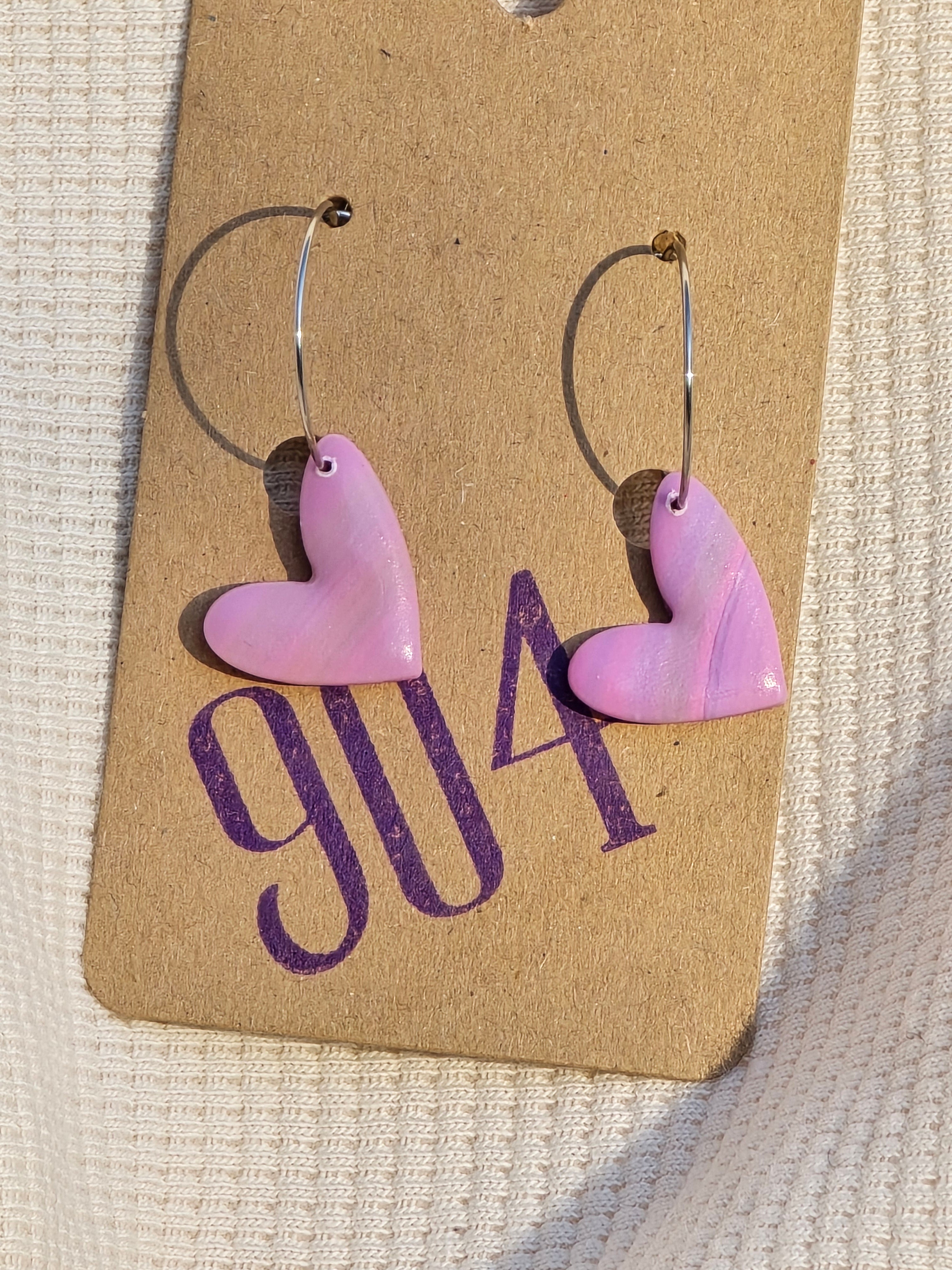 Heart Hoops, oorbellen