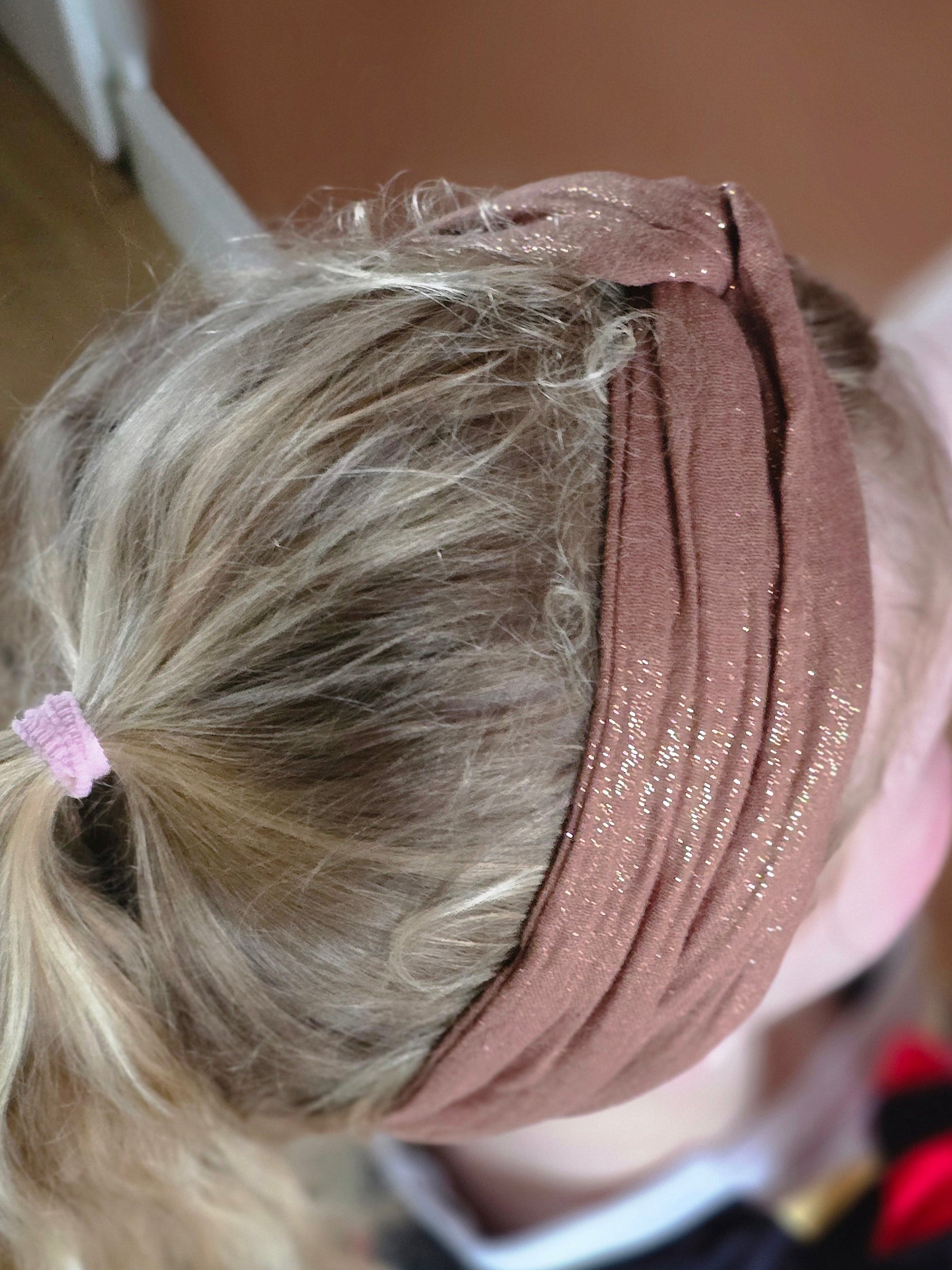 Haarband double gauze, effen